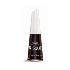 Esmalte Risqué Cremoso Preto Sépia
