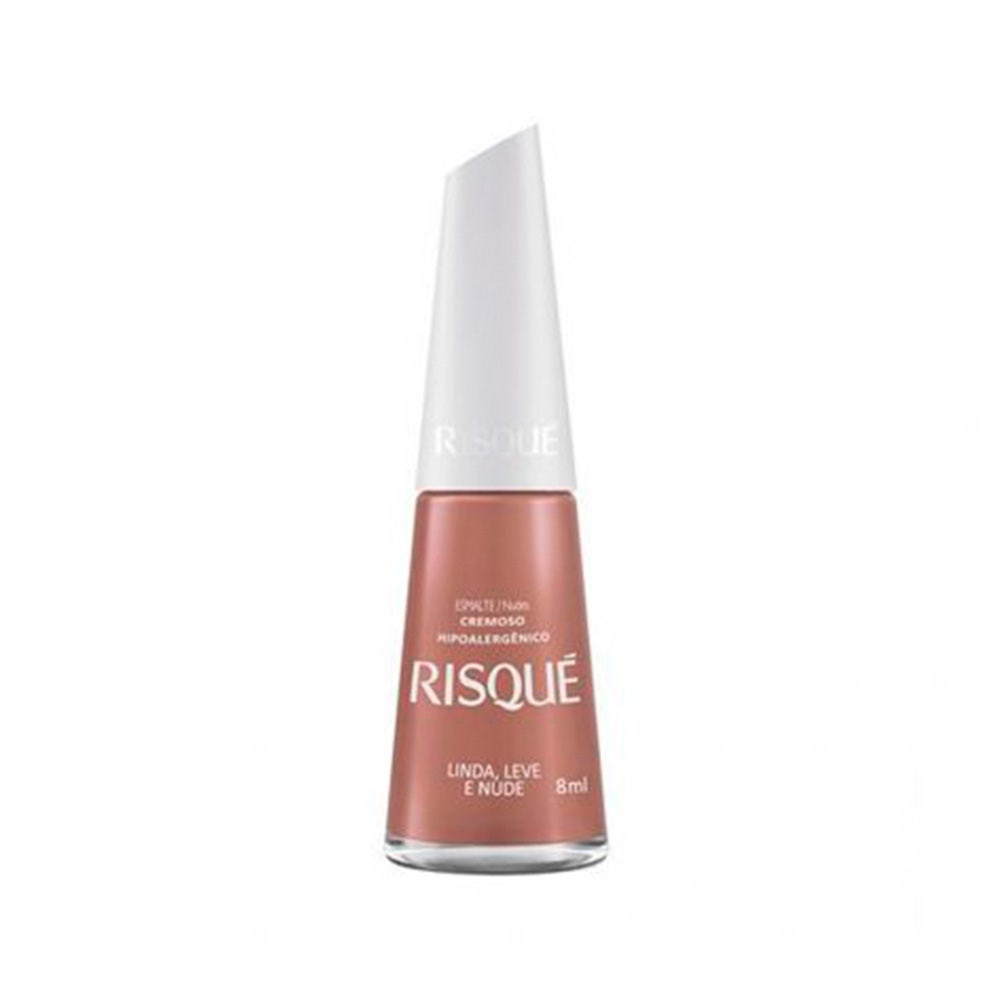 Esmalte Risqué Cremoso Linda Leve E Nude - Beauty