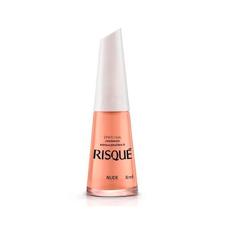 Esmalte Risqué Cremoso Nude em Oferta na Shopee