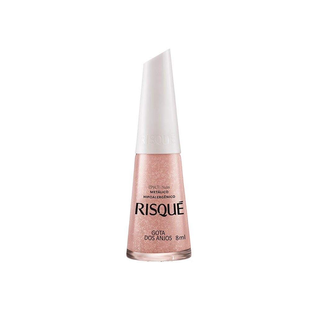 Esmalte Risqué Metálico Nudes Gota Dos Anjos - Beauty