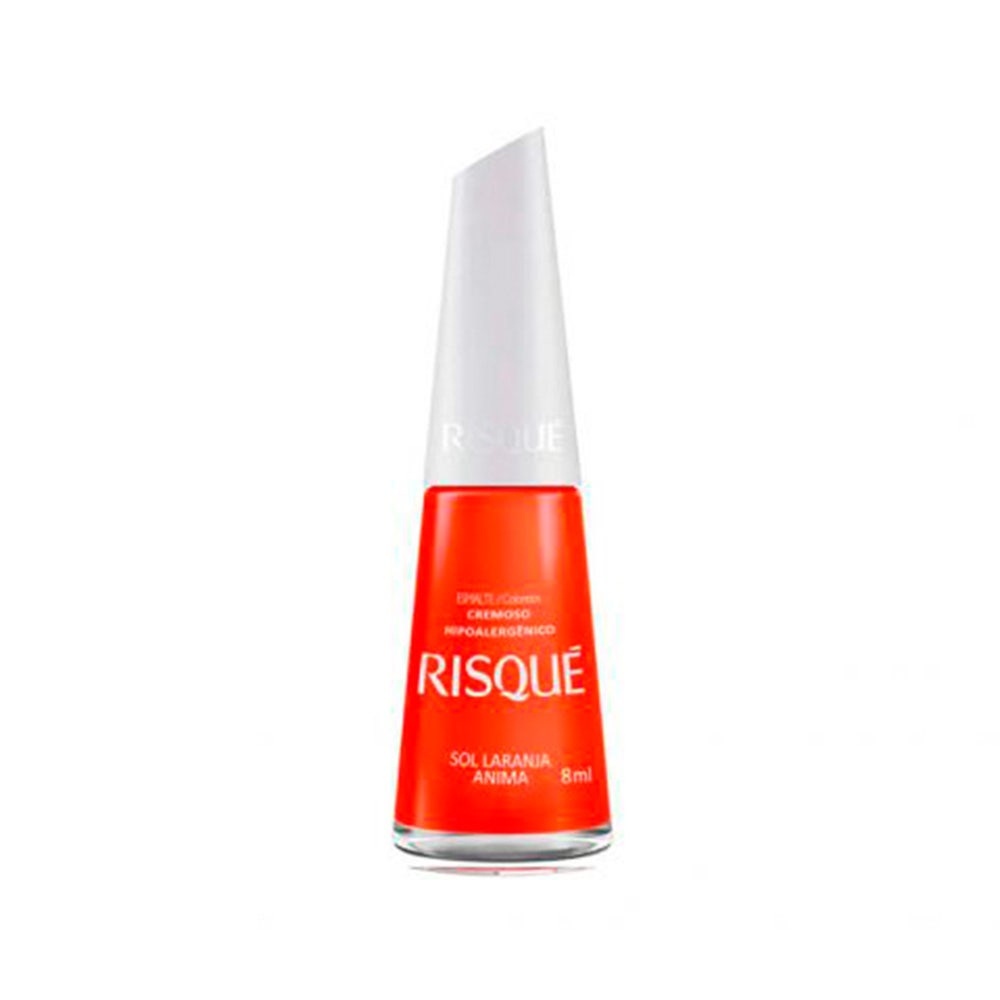 Esmalte Risqué Cremoso Sol Laranja Anima - Beauty