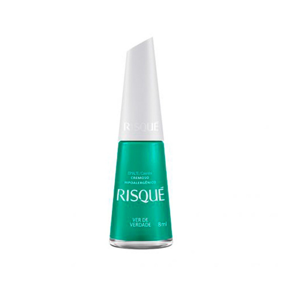 Esmalte Risqué Cremoso Ver De Verdade - Beauty