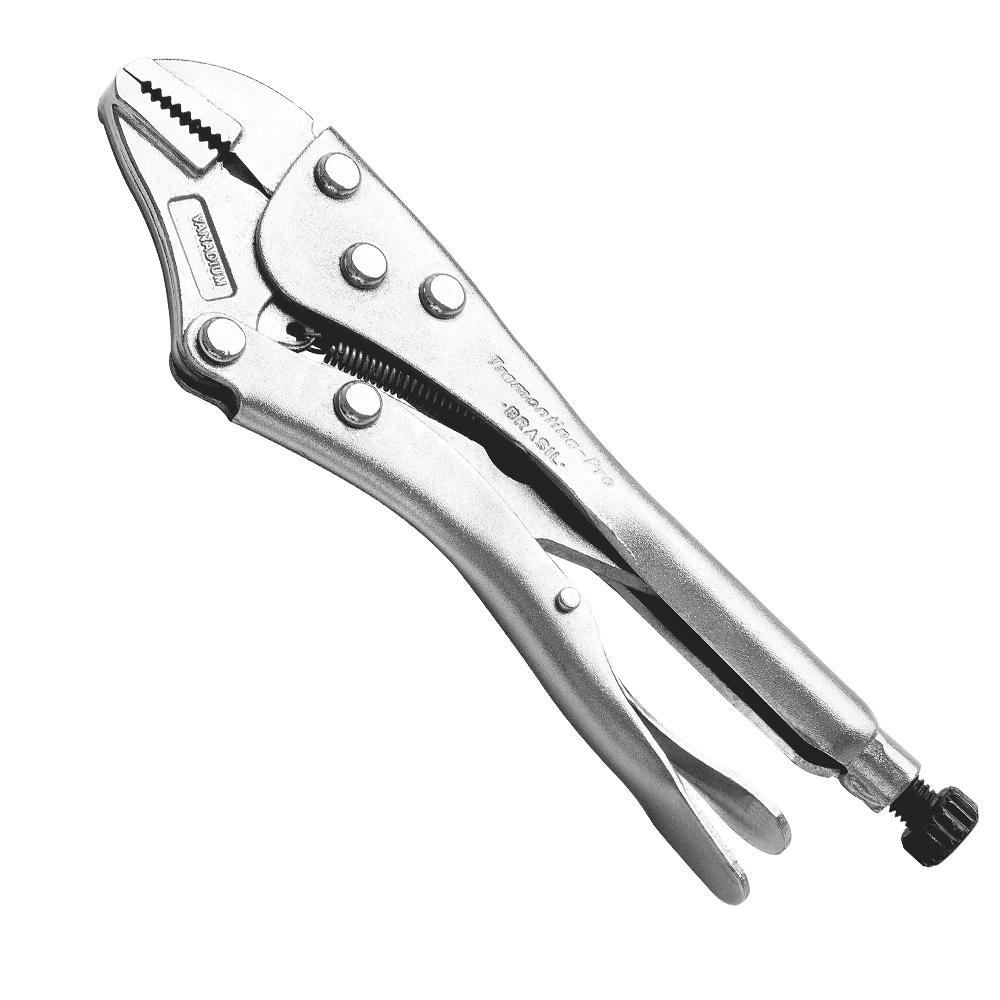 Alicate de Pressão Mordente Reto 10'' Tramontina PRO em Oferta na Shopee