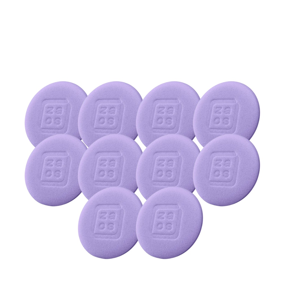 Kit 10 Aplicador de Espuma Automotivo Cera Plástico Pneus