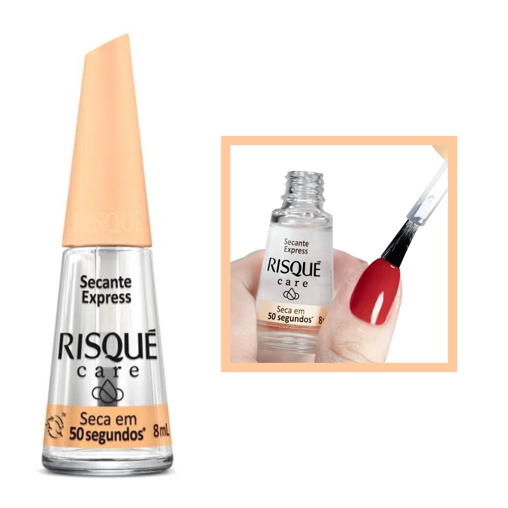 Esmalte Secante Express Risque Seca em 50 Segundos