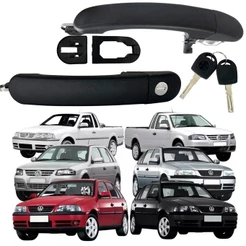 Par Macaneta Externa Porta Dianteira Snake Key Gol Parati G3 G4 4 portas Saveiro G3