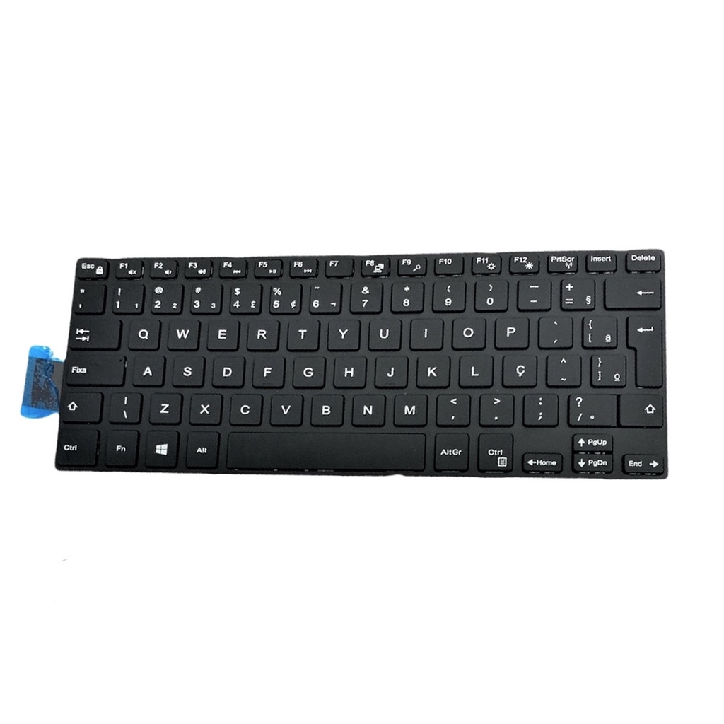 Teclado Para Notebook Dell Inspirion 14-3000 3442 P53g001 Nsk-1q0sc ABNT 2