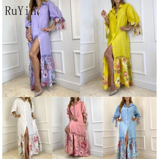 camisao chemise feminino adulto vestido Vintage estampado longo plus size vestidos verao 42 44 46