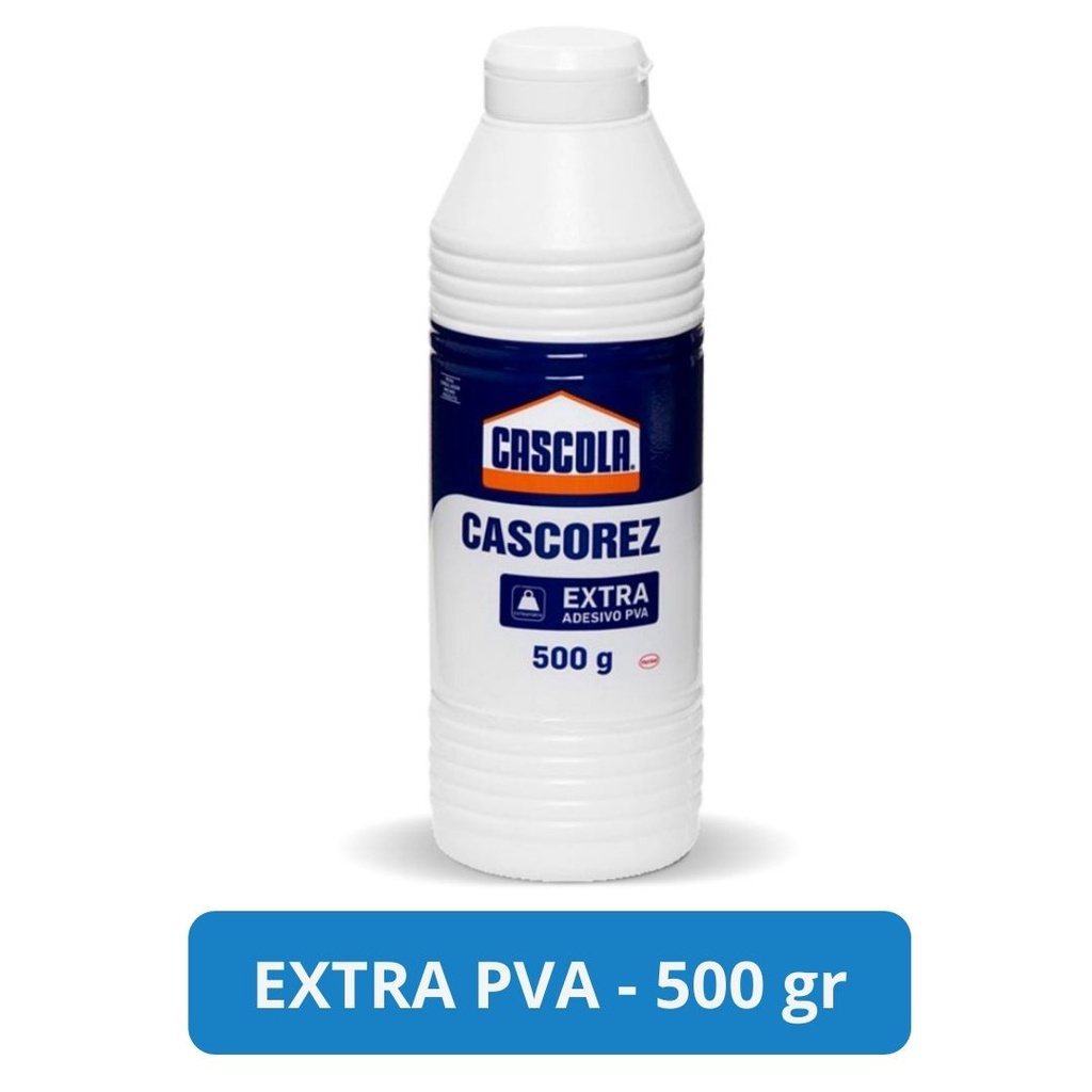 Cola Branca Cascorez Pva Extra Adesivo Extra forte 500gr