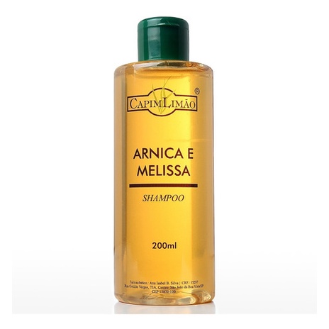 Shampoo Arnica E Melissa Capim Limão em Oferta na Shopee