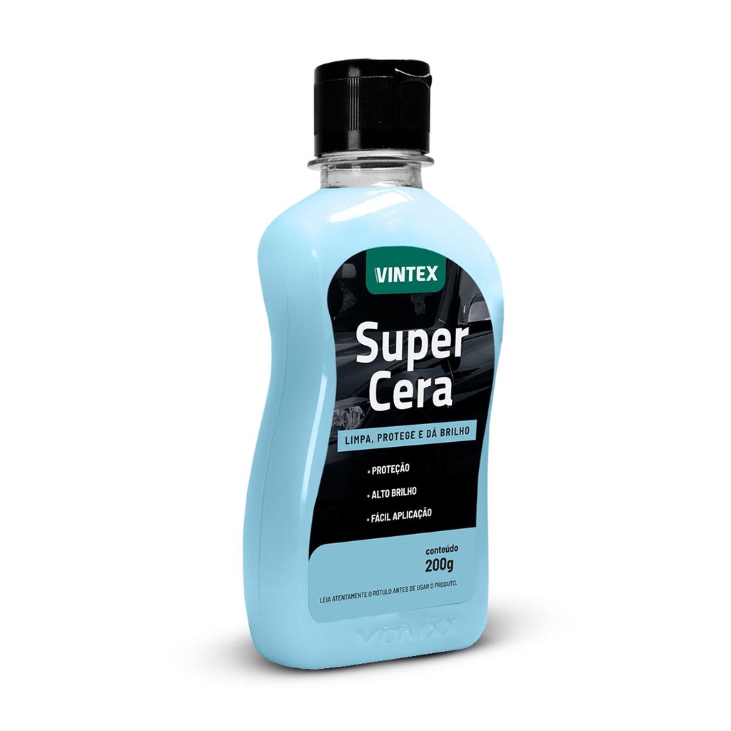 Super Cera Limpadora Líquida Automotiva Alto Brilho
