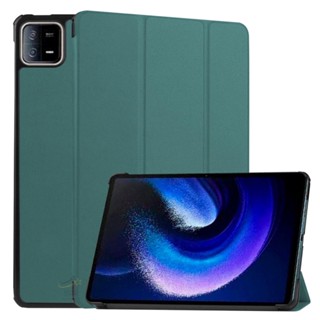 Capinha Couro Sintético Para Novo Tablet Xiaomi Mi Pad 6 (2023) 11 Polegadas