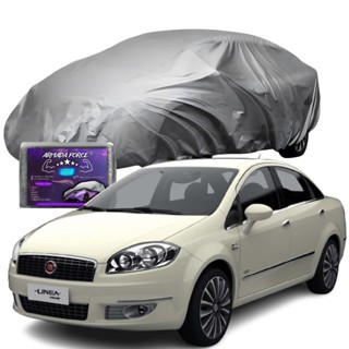 Capa de Carro Fiat Linea Impermeável Anti-Uv com Forro