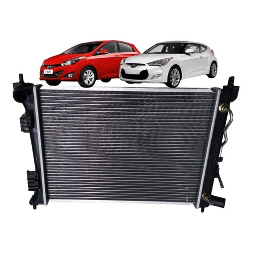 Radiador Eurus HB20 Veloster 1.0 1.6 2012 2013 2014 2015 2016 2017 2018 2019 em Oferta na Shopee