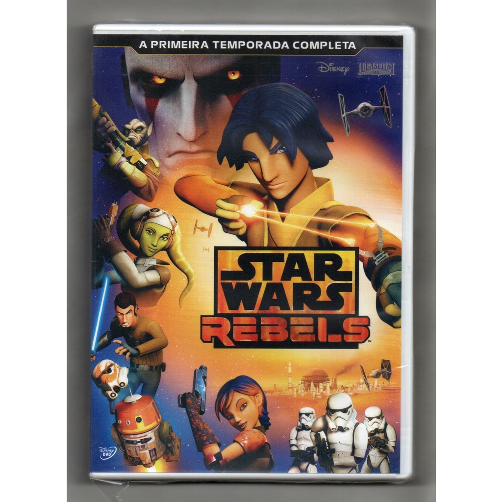 Star Wars Rebels DVD Triplo A Primeira Temporada Completa