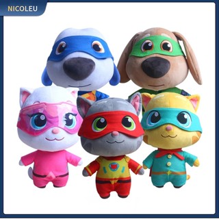 Nicoleu | 28cm Falando Tom Cat Hero Doll Series Cute Cartoon Criativo Infantil Brinquedos De Pelúcia Xmas Gift Party Decor