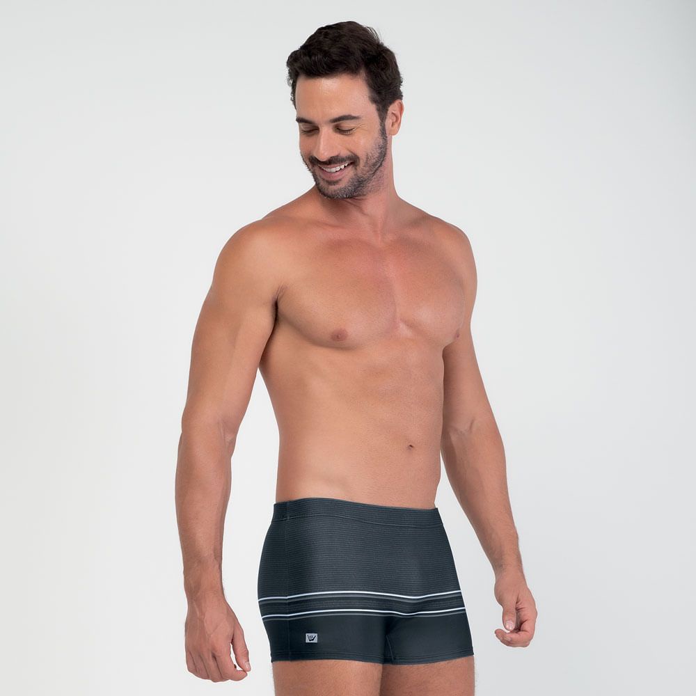Sunga Mash  HL3.87 boxer estampada textura hang loose