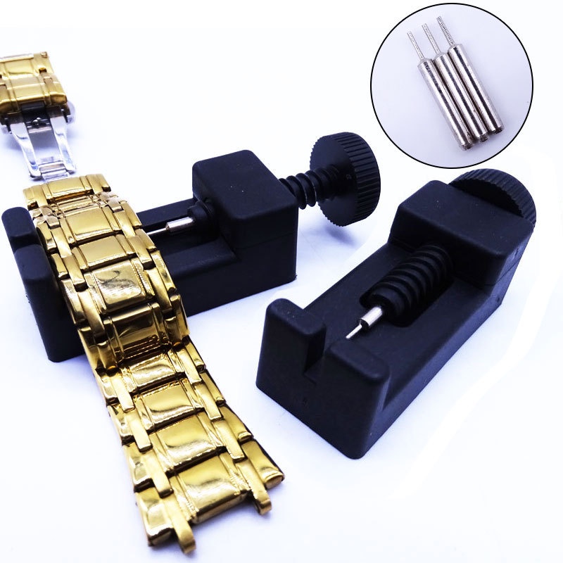 Ferramenta Ajuste pequeno Tirar Pinos E Gomos De Pulseira De Relógio em Oferta na Shopee