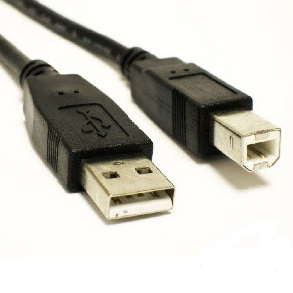 3x Cabo Usb 2.0 Impressora Universal Epson Hp 1,5 M