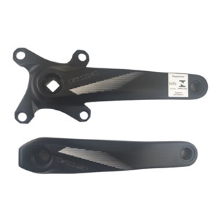 Braço Pedivela Para Coroa Única ou Dupla Ponta Quadrada BCD 104 175mm Bike MTB GTA
