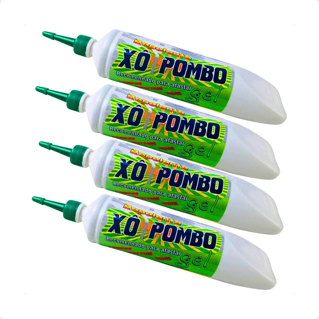 Kit 4 Xô Pombo Gel Repelente Pombos, Morcegos, Pardal - 250 g em Oferta na Shopee