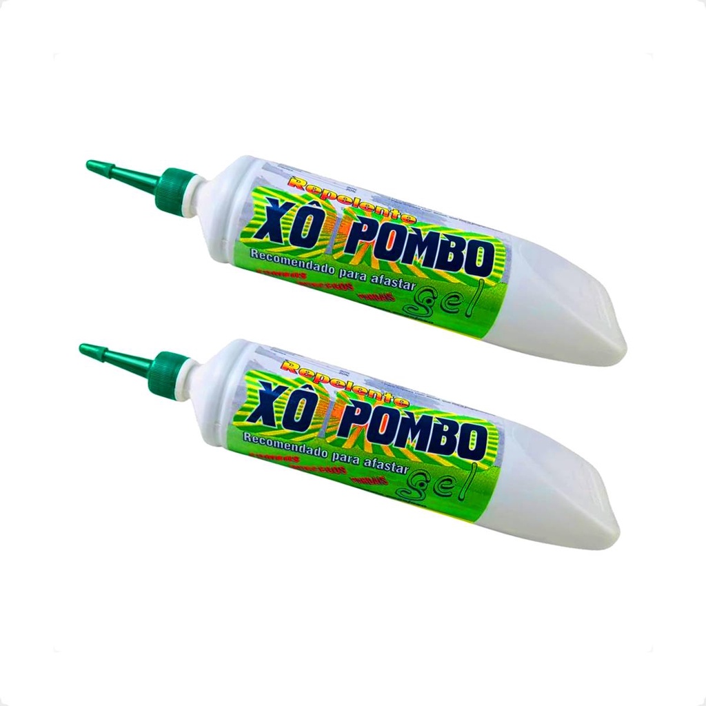 Kit 2 Xô Pombo Gel Repelente Pombos, Morcegos, Pardal - 250 g em Oferta na Shopee