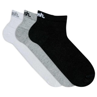 Kit Meia sapatilha Mash 3 Pares Masculina