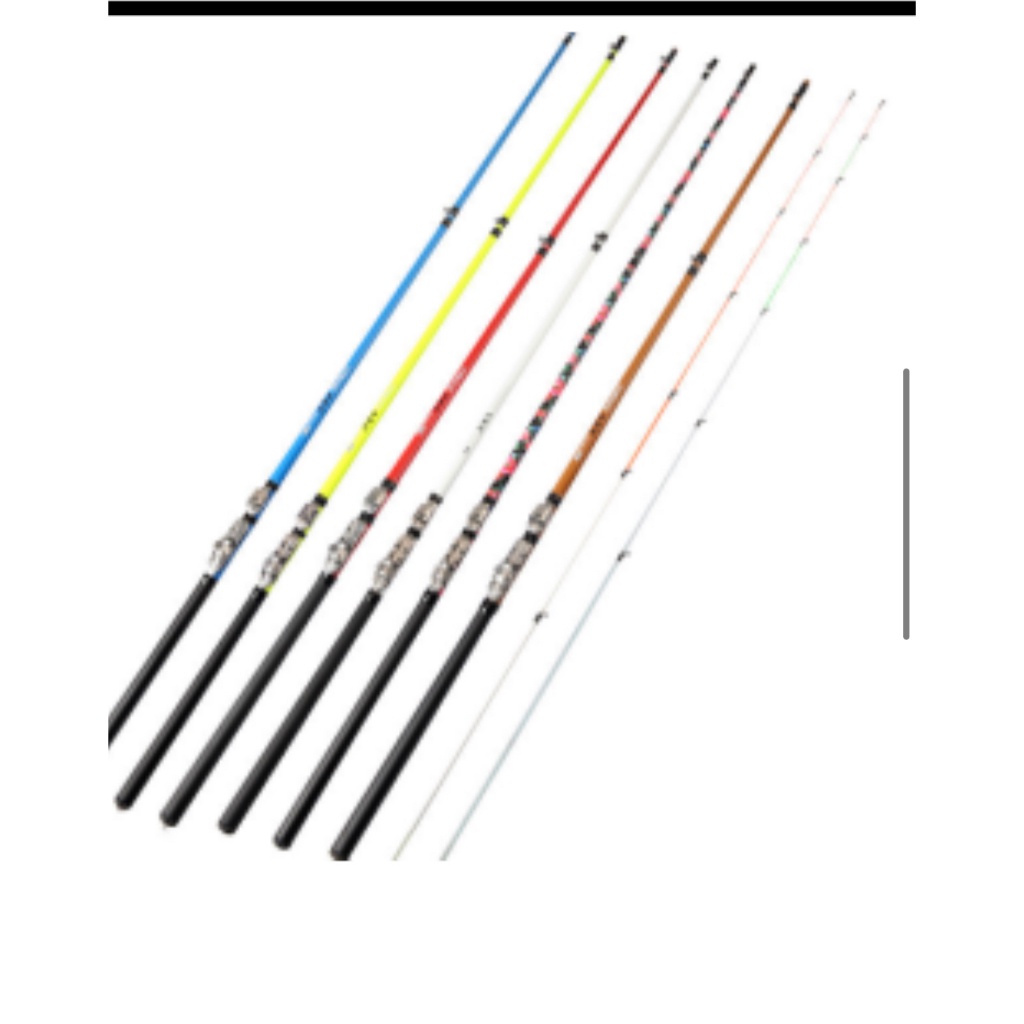 Vara Para Molinete Piapara 1,30M Com Ponta Sensível 2 Partes Pescaria Pesca