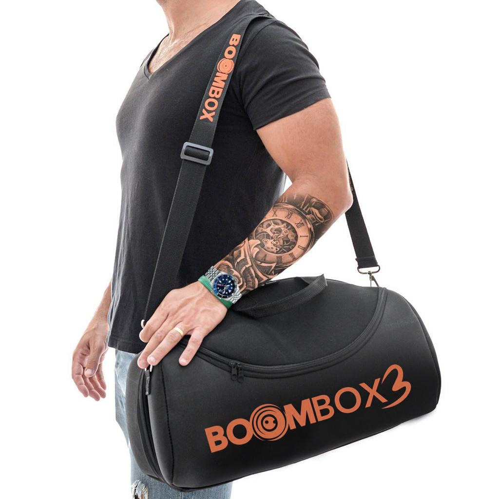 Bolsa Case Capa Protetora Jbl Boombox 3 Prova Agua Estampado