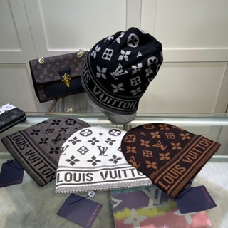 M24 Boutique Bordado Lo Vuit Chapéu de Lã de Lã de Chapéu de Lã Quente