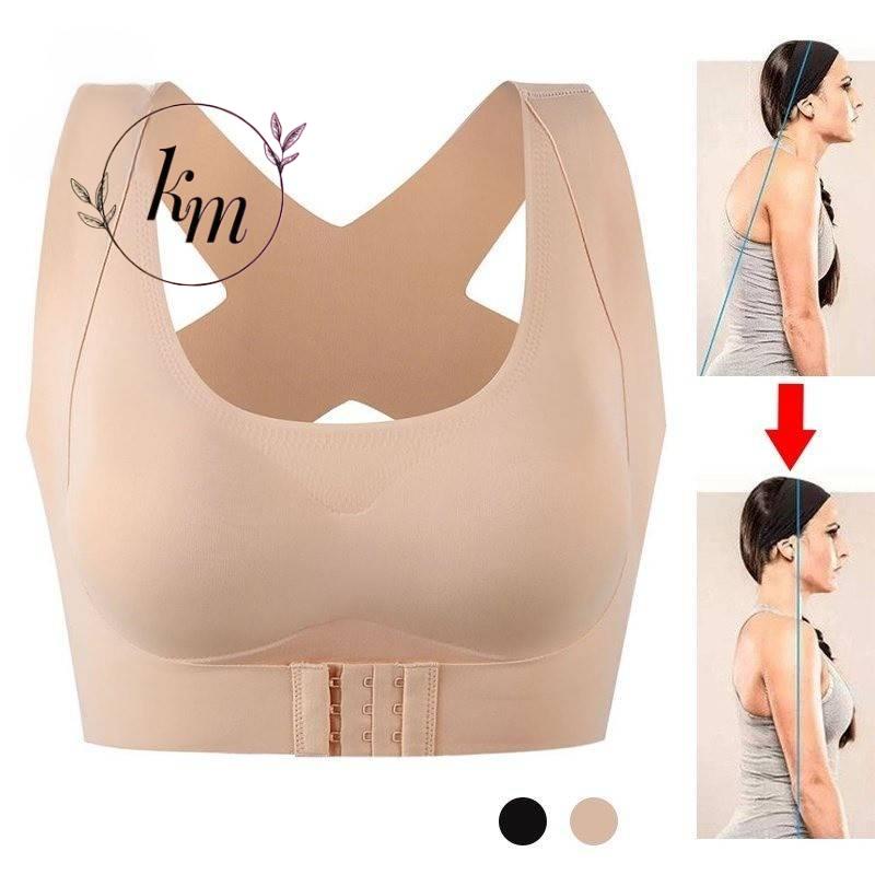 Km Corretor de Postura Superior do Soutien em Forma de Corpo Ajustável Corretor de Postura do Peito Levantamento e Correção de Postura Camuflagem de Gordura