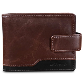 Carteira Masculina De Couro Legítimo Antifurto Bloqueio RFID Para Cartões Documentos RG CNH Moedas em Oferta na Shopee