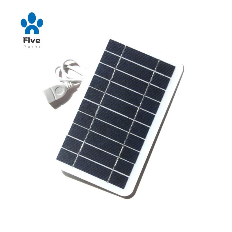 Painel Solar USB De Alta Potência 5V Para Camping Exterior À Prova D'água Células Portáteis Carregador De Bateria Celular