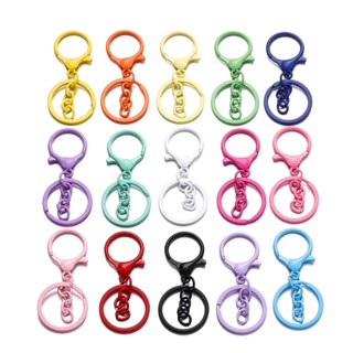 Porta-chaves St.kunkka 2 /5pcs Porta-chaves de 30mm de cor de doce para jóias de bricolage
