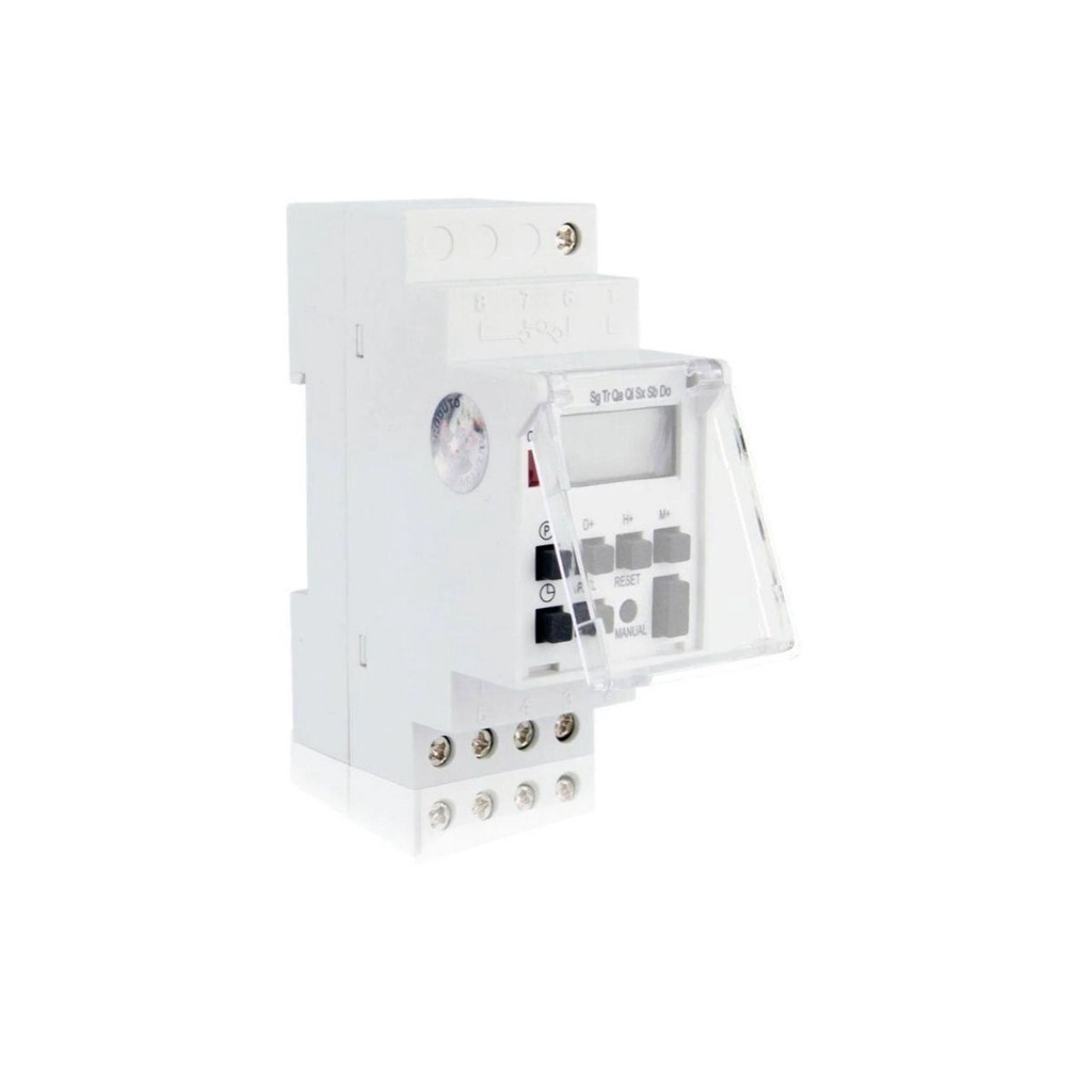 Timer Digital Foxlux 220V Industrial 16A Programador de Tempo com 20 Programações Automáticas em Oferta na Shopee