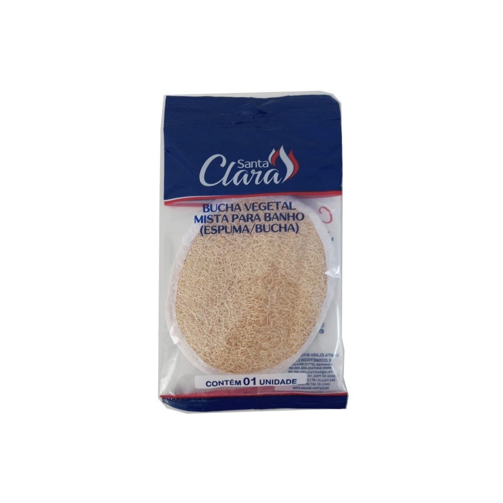Bucha Banho Vegetal Santa Clara Mista 1Un em Oferta na Shopee
