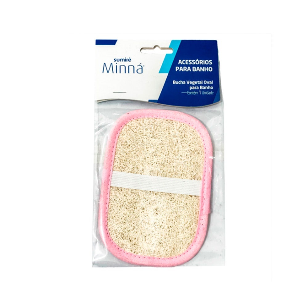 Bucha Banho Vegetal Minná Oval em Oferta na Shopee