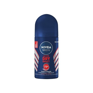 Desodorante Roll On Nivea For Men Dry Impact 72h 50ml
