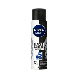 Desodorante Aerossol Nivea For Men Invisible Black e White Power 150ml em Oferta na Shopee