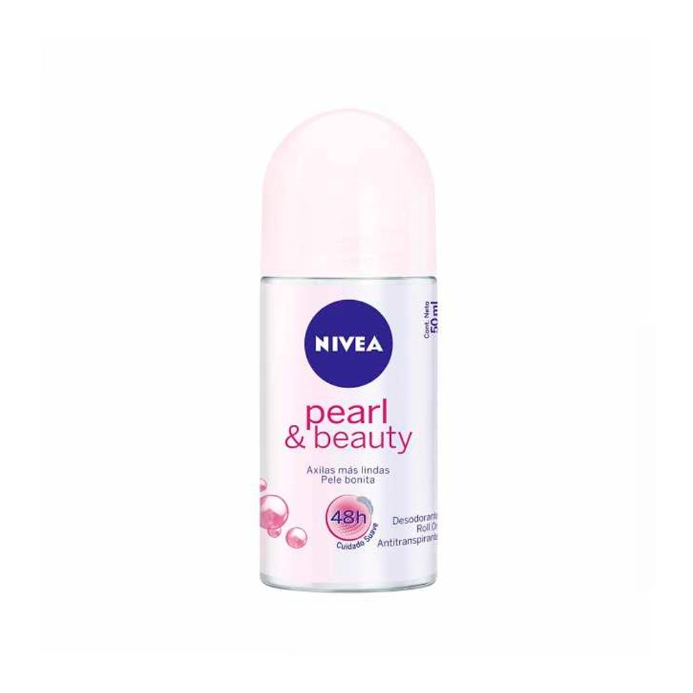 Desodorante Roll On Nivea Pearl Beauty 50ml em Oferta na Shopee
