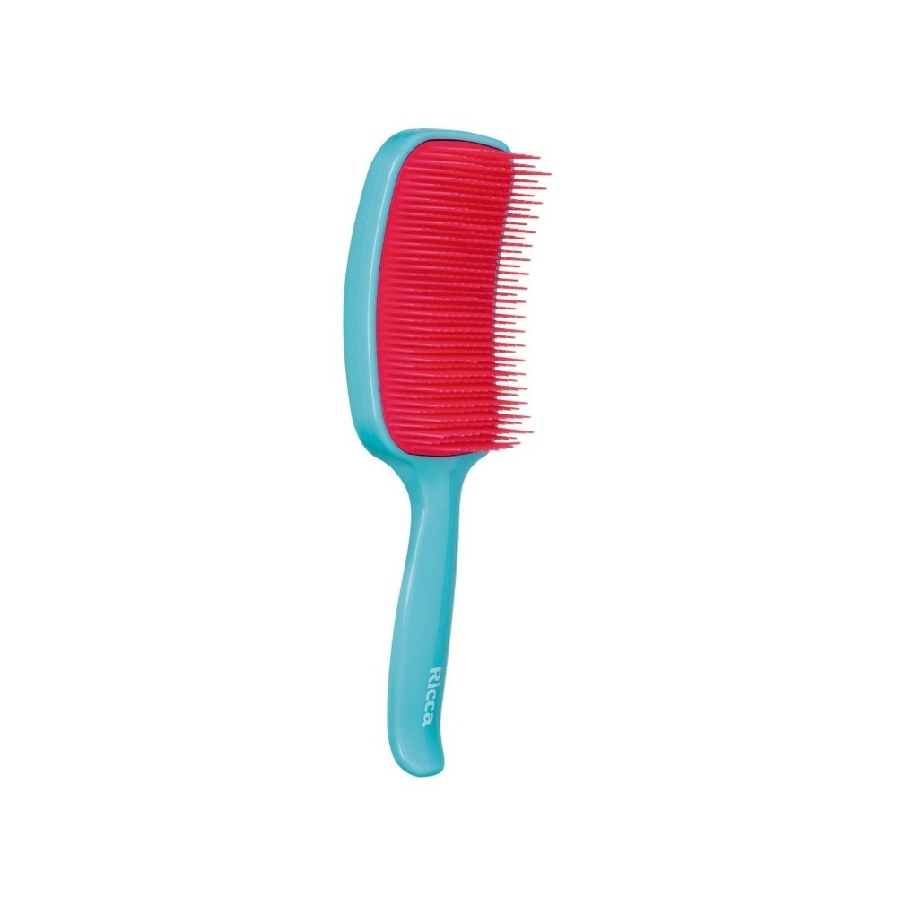 Escova De Cabelo Ricca Raquete Flex Blue 451 em Oferta na Shopee