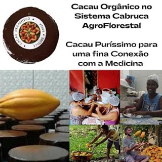 Barra de Cacau Orgásmico 100% Orgânico | Ideal para Cerimônias | 200g