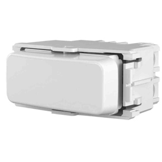 MODULO INTERRUPTOR SIMPLES 10A BRANCO COMPOSÉ em Oferta na Shopee