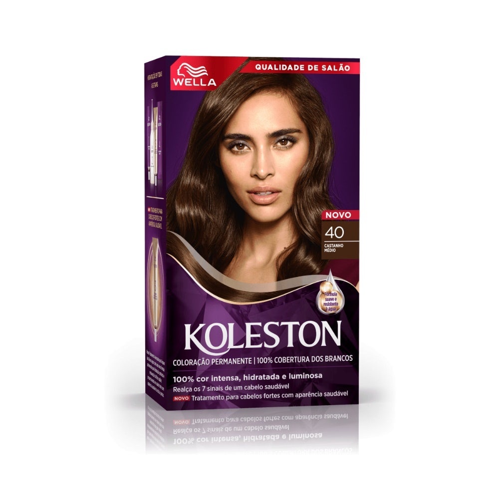 Tintura Koleston 4.0 Castanho Médio em Oferta na Shopee