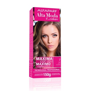 Tintura Alta Moda 7 Louro em Oferta na Shopee