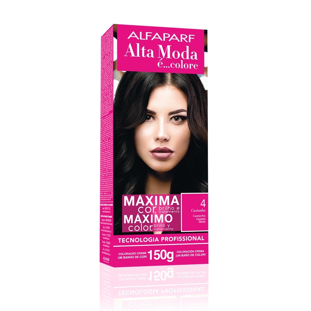 Tintura Alta Moda 4 Castanho em Oferta na Shopee