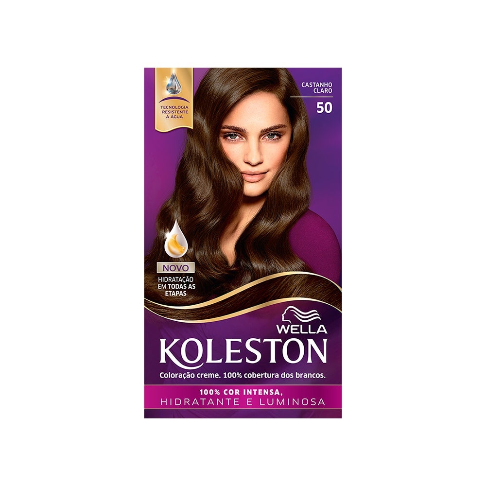 Tintura Koleston 5.0 Castanho Claro em Oferta na Shopee
