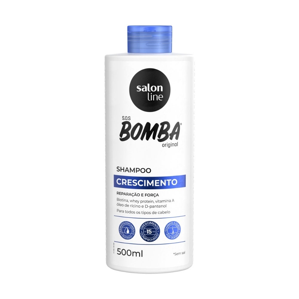 Shampoo SOS Bomba Original Salon Line 500ml em Oferta na Shopee
