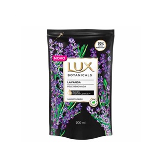 Sabonete Líquido Lux Botanicals Lavanda Refil 200ml em Oferta na Shopee