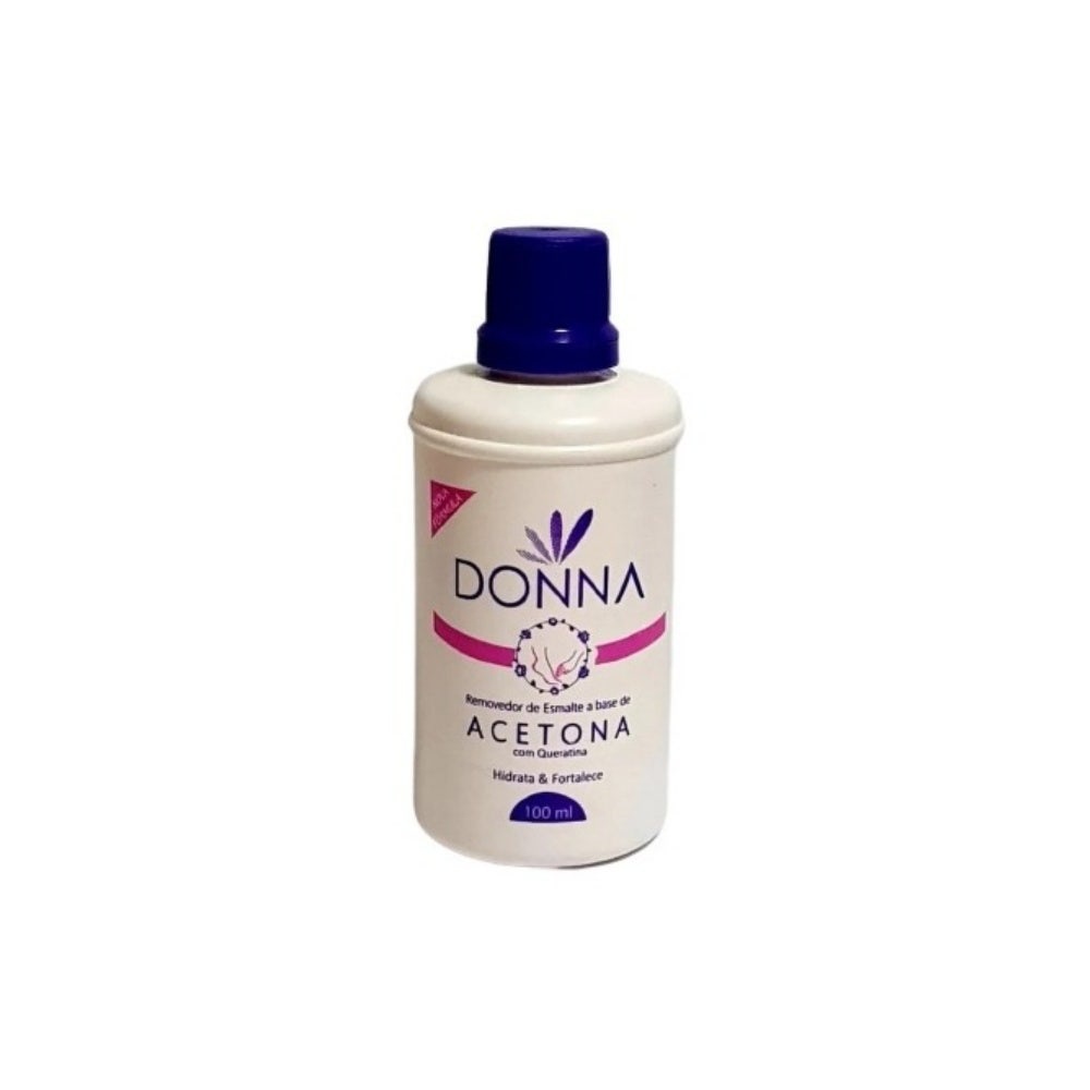 Removedor De Esmalte Donna 100Ml em Oferta na Shopee